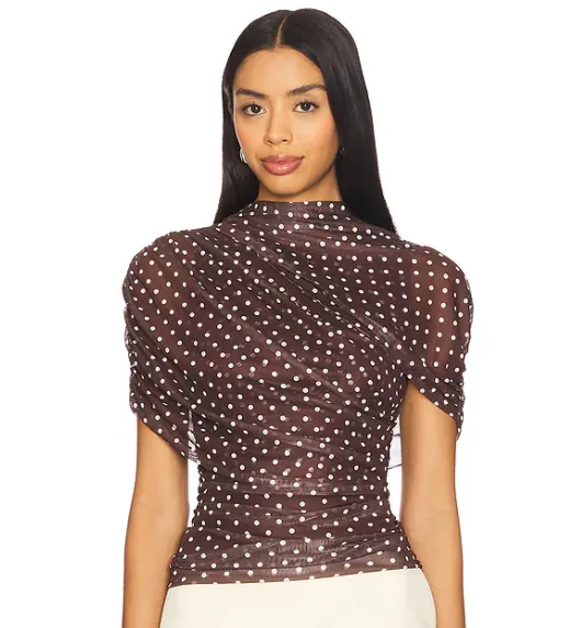 Polka Dot Evianna Top